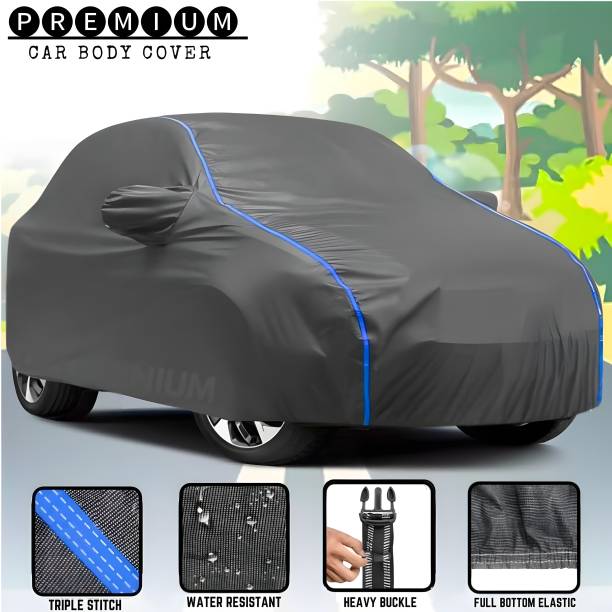 BOTAUTO Car Cover For Maruti Suzuki WagonR, WagonR Electric Vehicle, WagonR Stingray, Wagon R VXI Petrol, Wagon R 1.0, Wagon R CNG LXI, Universal For Car (With Mirror Pockets)