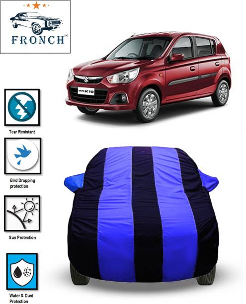 FRONCH Car Cover For Maruti Suzuki, Maruti Alto K10, Alto K10 VXI, Alto K10 LXI, Alto K10 VXI Petrol, Alto K10 LX (With Mirror Pockets)