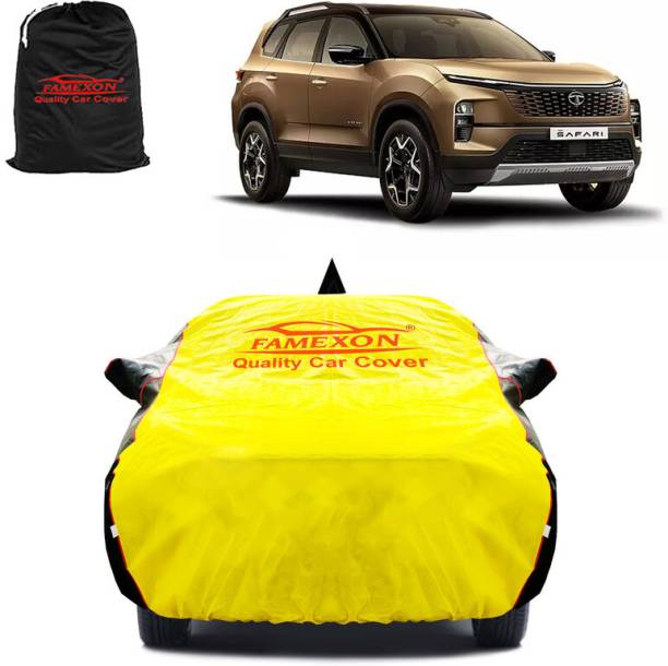 FAMEXON Car Cover For Tata Safari (With Mirror Pockets)
