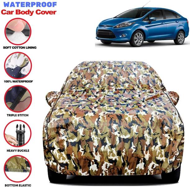 Grizzly Car Cover For Ford Fiesta, Fiesta 1.4 EXI, Fiesta 1.5 TDCi Ambiente, Fiesta 1.5 TDCi Titanium, Fiesta 1.5 TDCi Trend, Fiesta 1.6L (P), Fiesta EX, Fiesta Exi, Fiesta LX, Fiesta Old, Fiesta Parx Silver, Fiesta Sport, Fiesta Zxi (With Mirror Pockets)