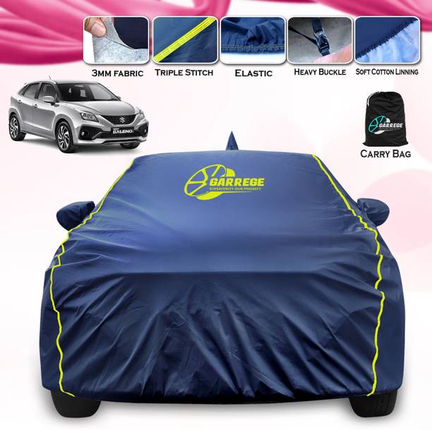 GARREGE Car Cover For Maruti Suzuki Baleno (With Mirror Pockets)