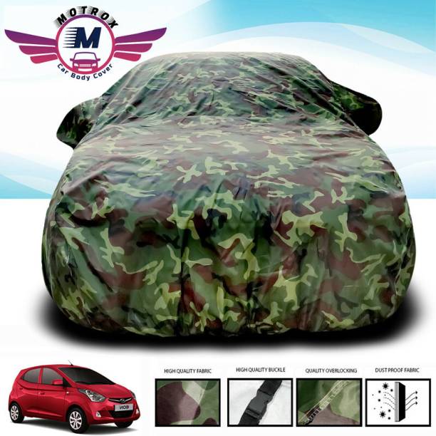 MoTRoX Car Cover For Hyundai Eon (Without Mirror Pockets)