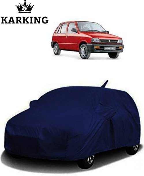 KARKING Car Cover For Maruti Suzuki 800 (With Mirror Pockets)