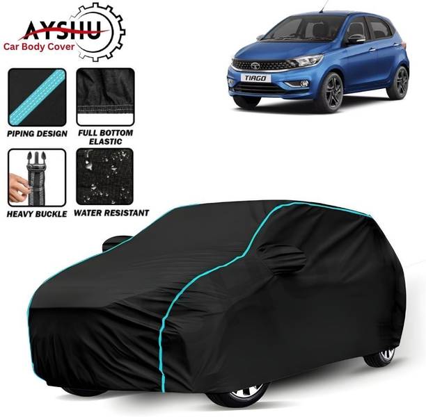 AYSHU Car Cover For Tata Tiago, Tiago 1.05 Revotorq XB, Tiago 1.05 Revotorq XE Option, Tiago EV, Universal For Car (With Mirror Pockets)