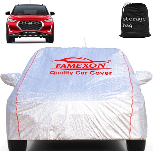 FAMEXON Car Cover For Nissan Magnite (With Mirror Pockets)