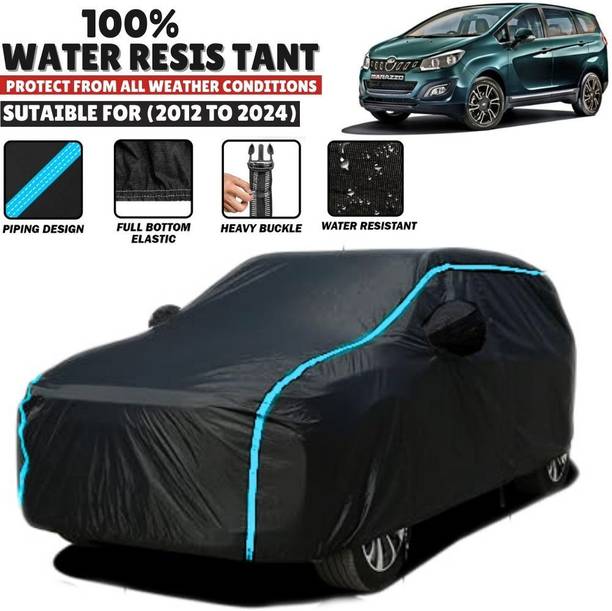Mwiss Car Cover For Mahindra Marazzo, Marazzo M2 8Str Diesel, Marazzo M2 Diesel, Marazzo M4 8Str Diesel, Marazzo M4 Diesel, Marazzo M6 8Str Diesel, Marazzo M6 Diesel, Marazzo M8 8Str Diesel, Marazzo M8 Diesel (With Mirror Pockets)