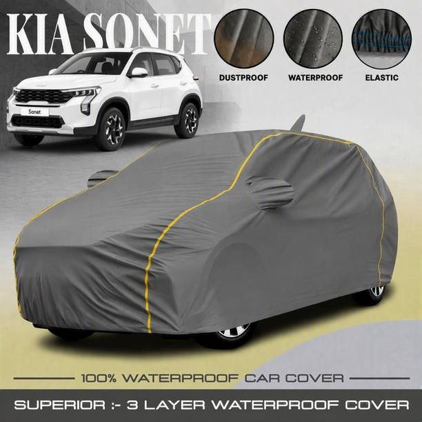 Carvenza Car Cover For Kia Kia Sonet (With Mirror Pockets)