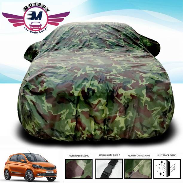 MoTRoX Car Cover For Tata Tiago (Without Mirror Pockets)