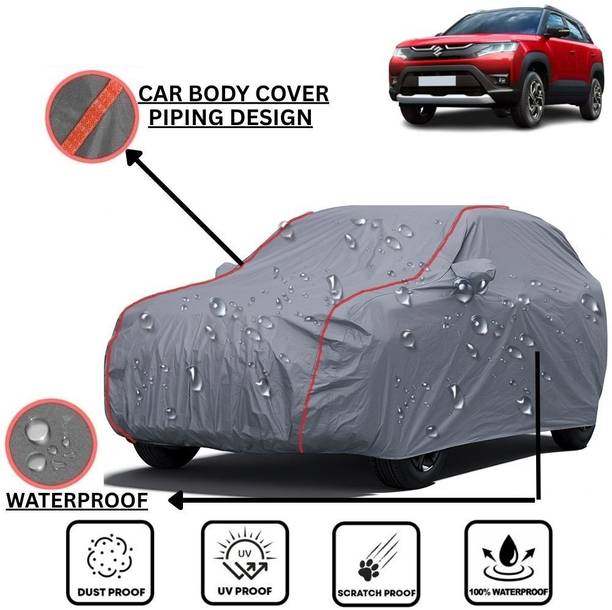 LE PRA Car Cover For Maruti Suzuki Vitara Brezza, Vitara Brezza Facelift, Vitara Brezza LDi, Vitara Brezza LDi Diesel, Vitara Brezza LDi Option, Vitara Brezza LXI Petrol, Vitara Brezza VDi, Vitara Brezza VDi AMT Diesel, Vitara Brezza VDi Diesel, Vitara Brezza VDi Option, Vitara Brezza VXI AT Petrol, Vitara Brezza VXI Petrol, Vitara Brezza ZDi, Vitara Brezza ZDi AMT Diesel, Vitara Brezza ZDi Diesel, Vitara Brezza ZDi Plus, Vitara Brezza ZDi Plus AMT Diesel, Vitara Brezza ZDi Plus AMT Dual Tone Diesel, Vitara Brezza ZDi Plus Diesel, Vitara Brezza ZDi Plus Dual Tone, Vitara Brezza ZDi Plus Dual Tone Diesel, Vitara Brezza ZXI AT Petrol, Vitara Brezza ZXI Petrol, Vitara Brezza ZXI Plus AT Dual Tone Petrol, Vitara Brezza ZXI Plus AT Petrol, Vitara Brezza ZXI Plus Dual Tone Petrol, Vitara Brezza ZXI Plus Petrol (With Mirror Pockets)