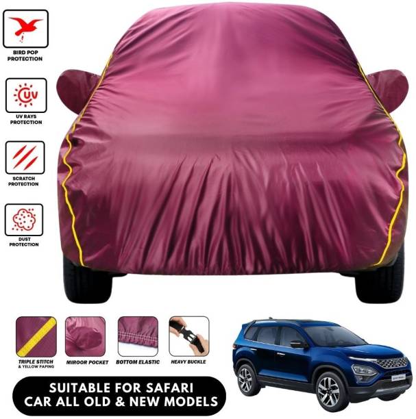 CITYVEGI Car Cover For Tata Safari, Safari (6 Seater), Safari (7 Seater), Safari Dicor, Safari Storme (With Mirror Pockets)