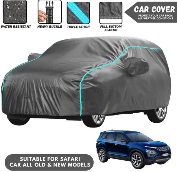 HILLSTAR Car Cover For Tata Safari, Safari (6 Seater), Safari (7 Seater), Safari Dicor, Safari Storme (With Mirror Pockets)