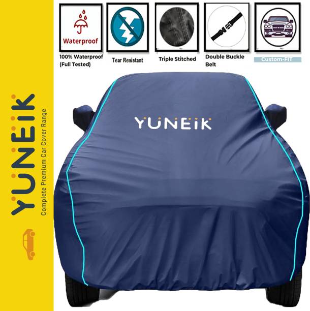 YUNEIK Car Cover For Tata Safari (With Mirror Pockets)