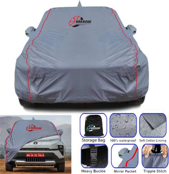 GARREGE Car Cover For Tata Punch, Punch, Punch EV (With Mirror Pockets)