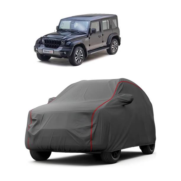 GANPRA Car Cover For Mahindra Thar Roxx (With Mirror Pockets)