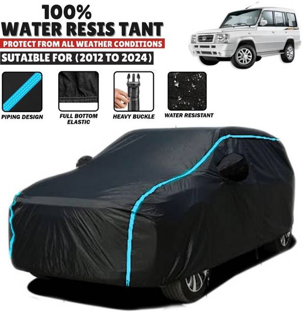 Mwiss Car Cover For Tata Victa, Universal For Car (With Mirror Pockets)