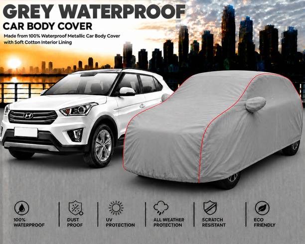 DRIZE Car Cover For Hyundai Creta (With Mirror Pockets)