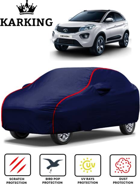 KARKING Car Cover For Tata Nexon (With Mirror Pockets)