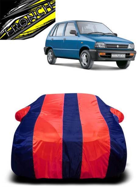FRONCH Car Cover For Maruti Suzuki 800 AC Uniq (With Mirror Pockets)