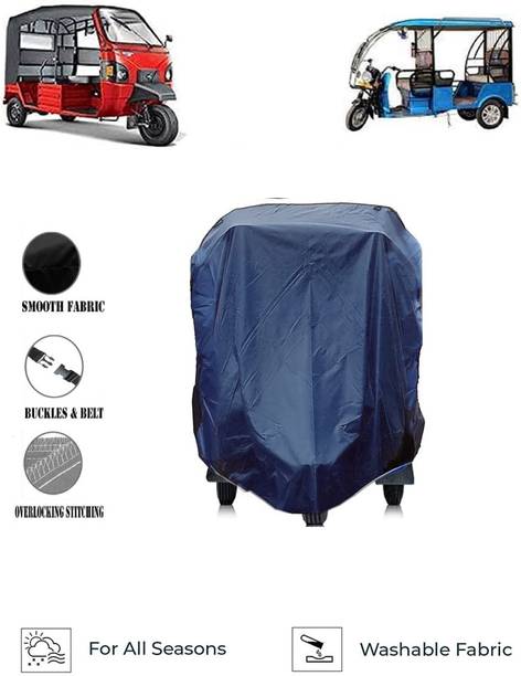 Y3H Car Cover For Universal For Autorickshaw Universal For Autorickshaw (With Mirror Pockets)