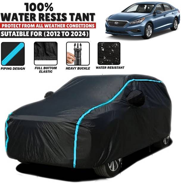 Mwiss Car Cover For Hyundai Sonata, Sonata 2.0 L, Sonata 2.4L, Sonata 2.7i, Sonata Embera (With Mirror Pockets)