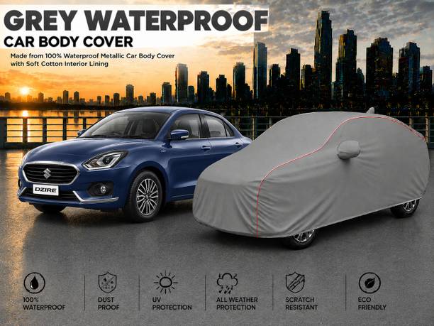 DRIZE Car Cover For Maruti Suzuki Dzire (With Mirror Pockets)
