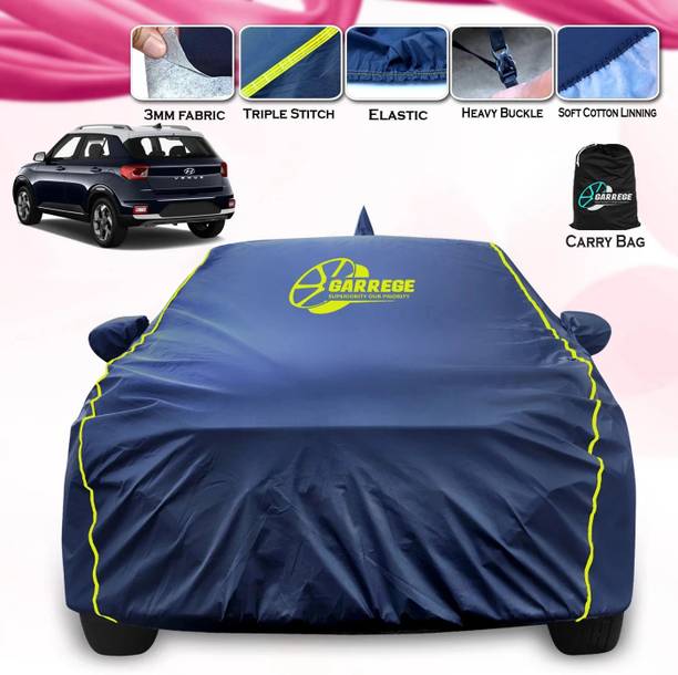 GARREGE Car Cover For Hyundai Venue (With Mirror Pockets)