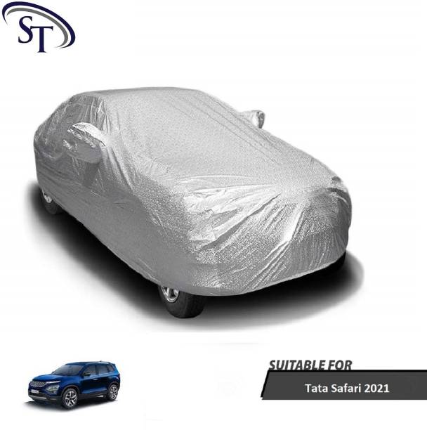 SHOBHNATH TRADING Car Cover For Tata Safari (With Mirror Pockets)