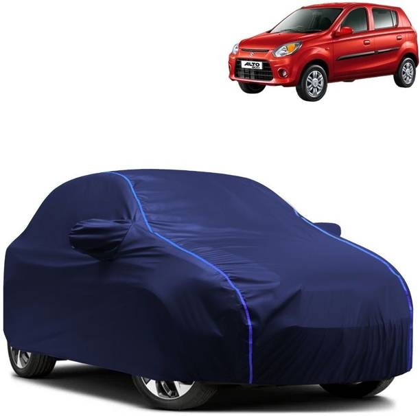 Autohaux Car Cover For Maruti Suzuki Alto 800 LX (With Mirror Pockets)
