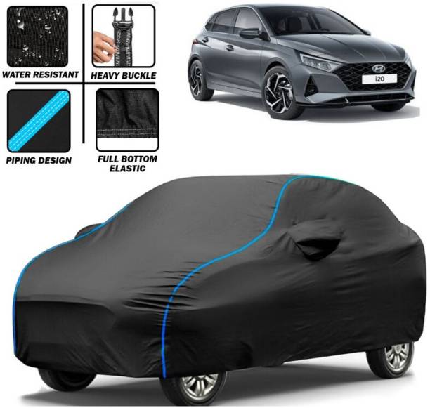 kerwa Car Cover For Hyundai i20, i20 Active, i20 Active 1.2, i20 Active 1.2 S, i20 Active 1.2 SX with AVN (With Mirror Pockets)