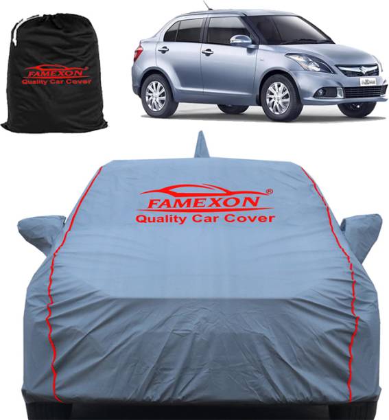 FAMEXON Car Cover For Maruti Suzuki Swift Dzire (With Mirror Pockets)