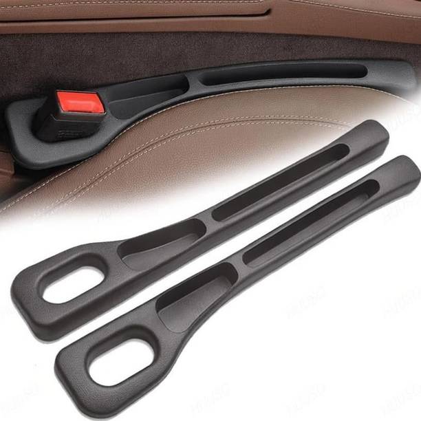 LAVITRA Car Seat Side Gap Filler Slot for Storing Phone Cards & Coins, Side Gap Plug Car Bottle Holder