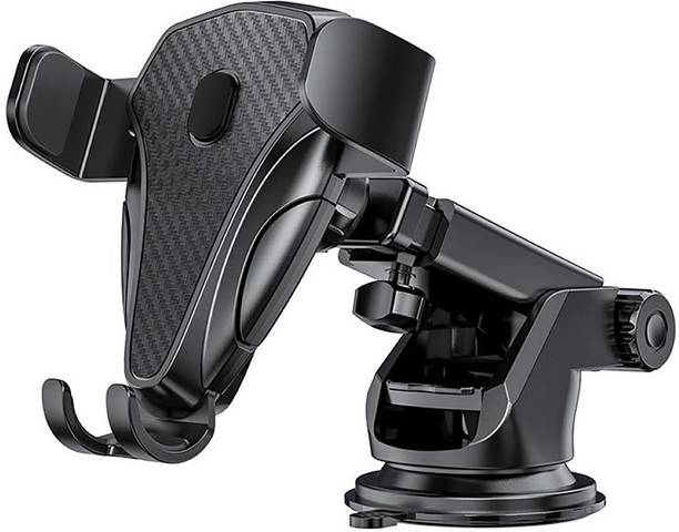 CasoShell Universal Car Mobile Holder for All Smartphones (Black) Mobile Holder