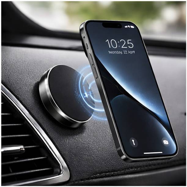 DCURELIFESTYL Car Mobile Holder for Dashboard Black