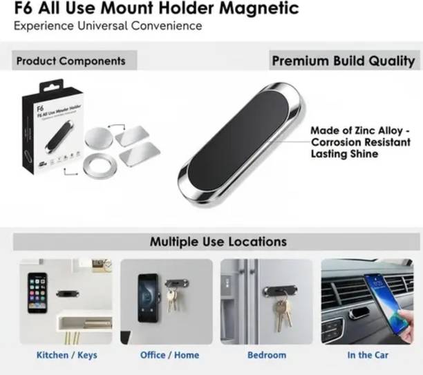 DecentHub Car Mobile Holder for Magnetic, Dashboard