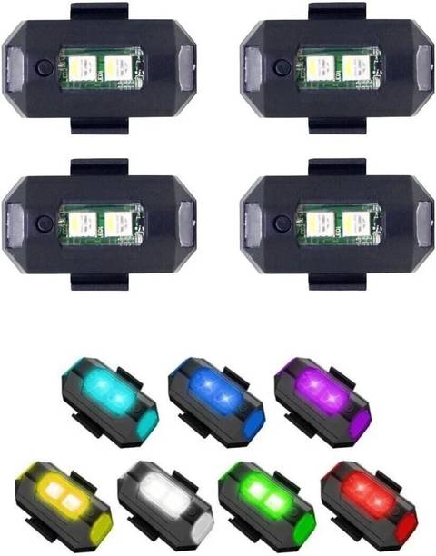 FABTEC Drone Signal Warning Light for Car/Bike/Bicycle Bike Helmet with Led Light Car Fancy Lights