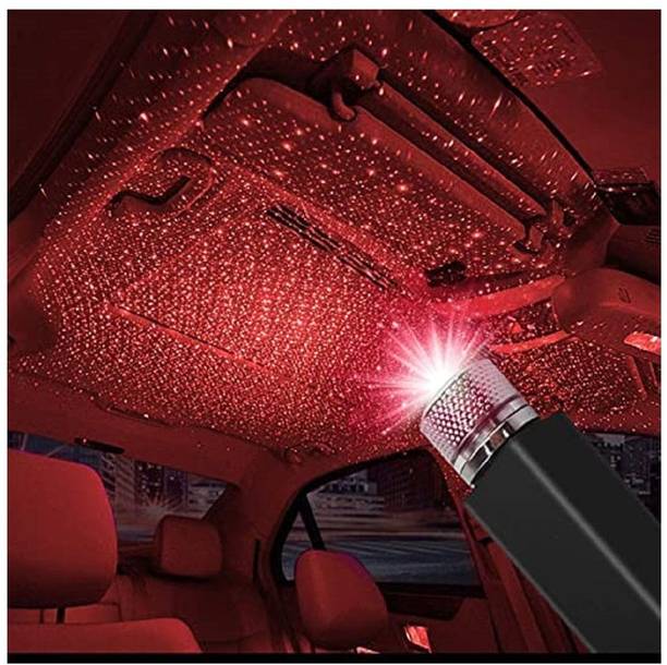 v2fashion USB Portable Adjustable Flexible Interior Car Ceiling Night Lamp Car Fancy Lights