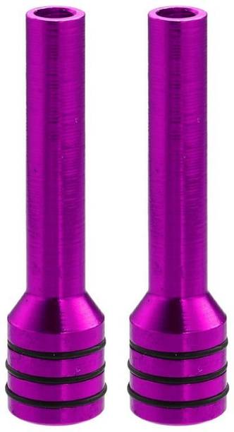 Auto MT 2PC PURPLE Aluminum Alloy Car Door Lock Pin Decor Auto Accessory for Universal Car Flywheel