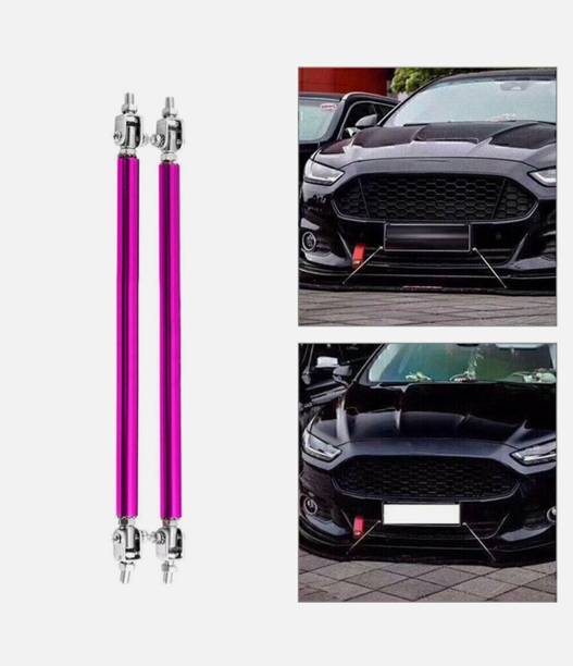 Auto MT Purple 8"11" Strut Rod Adjustable Front Bumper Lip-Splitter Diffuser for all Car Car Flywheel