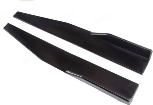 Auto MT Universal 75cm 2PC Left/Right Rocker Splitters Diffuser Bumper Lip Side Skirts. Car Flywheel