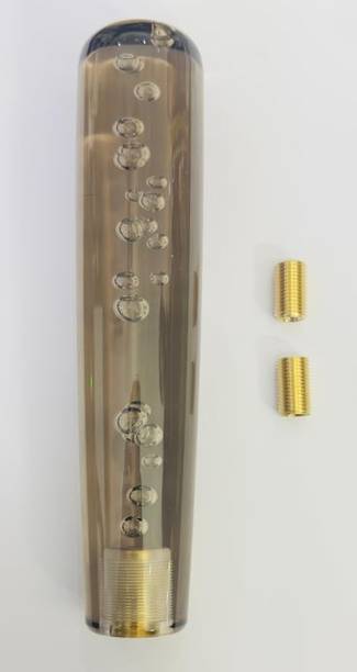 Auto MT 20cm Gel Bubble BLACK Gear Shift Knob Stick Shifter Crystal Acrylic Car, Car Flywheel