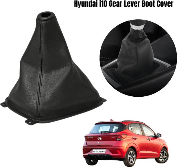 ENEMYT Fairly Hyundai i10 Gear Lever Boot – Premium PU Leather Gear cover – OEM Fit Gear Knob