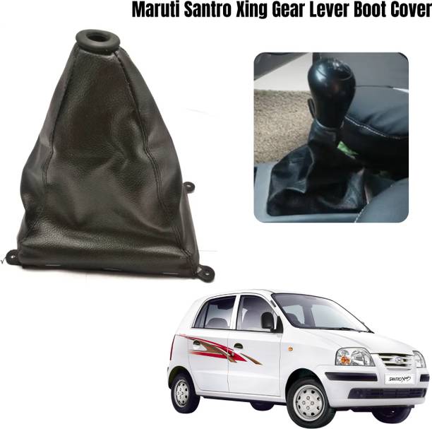 ENEMYT Fairly Hyundai Santro Gear Lever Boot – Premium PU Leather Gear cover Gear Knob