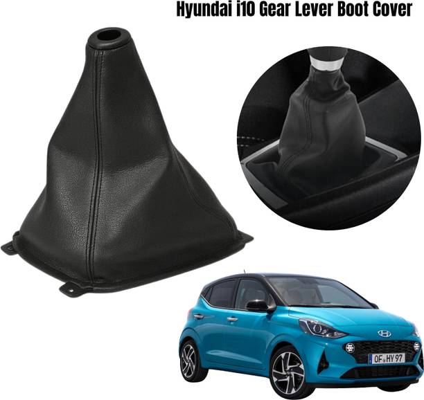 ENEMYT Fairly Hyundai i10 Gear Lever Boot – Premium PU Leather Gear cover – OEM Fit Gear Knob