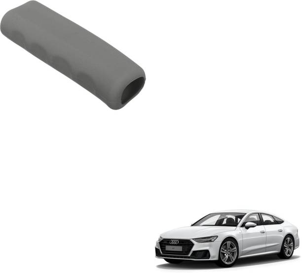 SEMAPHORE Car Handbrake Soft Rubber Cover Grey For Audi A7 Car Handbrake Grip