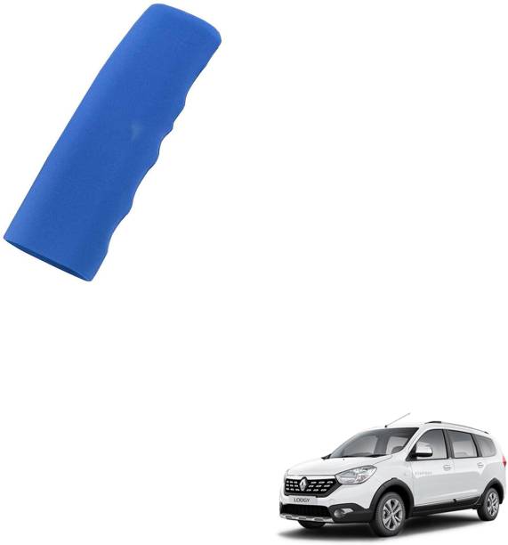 SEMAPHORE Car Handbrake Soft Rubber Cover sky Blue For Renault Lodgy Car Handbrake Grip