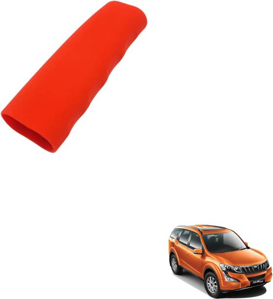 AAKICHI Car Handbrake Soft Rubber Cover Red For Mahindra XUV500 AT W10 AWD Car Handbrake Grip