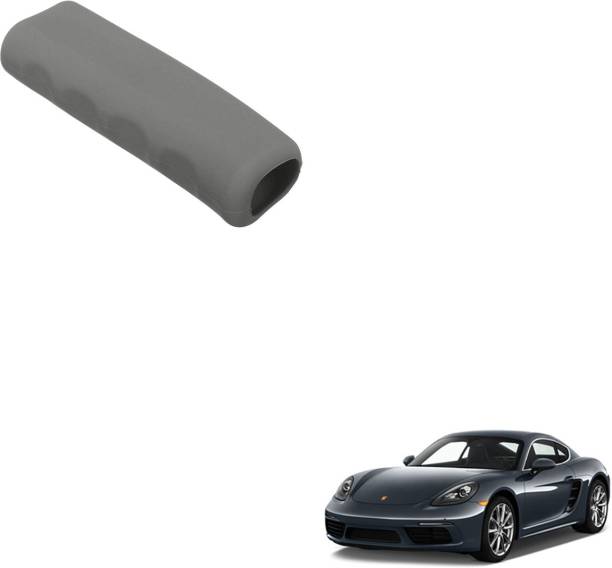 SEMAPHORE Car Handbrake Soft Rubber Cover Grey For Porsche Cayman Car Handbrake Grip