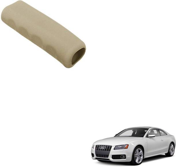 SEMAPHORE Car Handbrake Soft Rubber Cover Beige For Audi S5 Sportback Car Handbrake Grip
