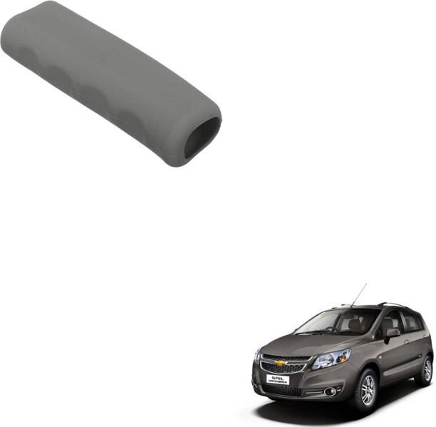 SEMAPHORE Car Handbrake Soft Rubber Cover Grey For Chevrolet Sail Hatchback 1.2 Car Handbrake Grip