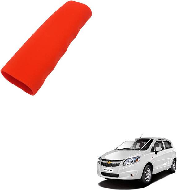 SEMAPHORE Car Handbrake Soft Rubber Cover sky Blue For Chevrolet Uva 1.2LT Car Handbrake Grip